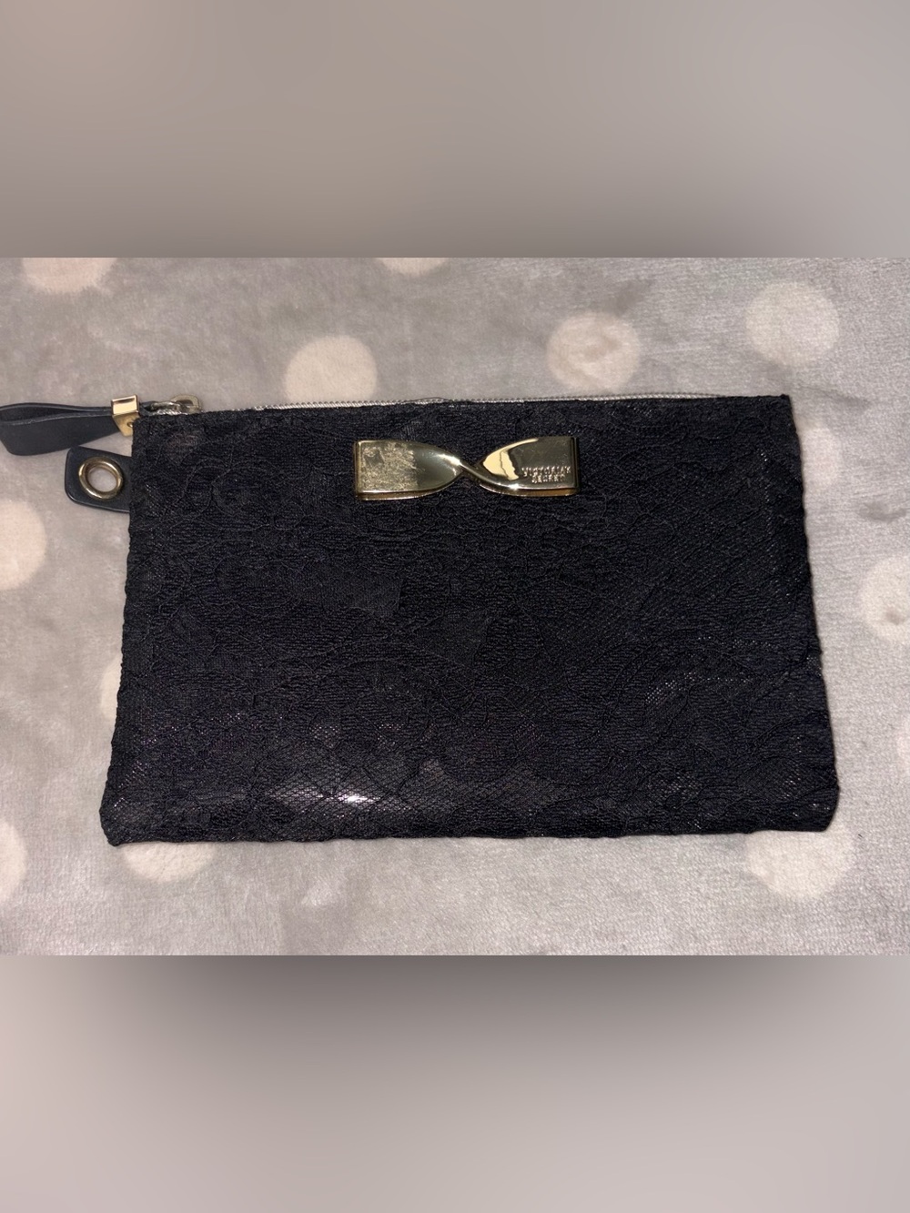 Victoria’s Secret Lace Overlay Clutch Pouch